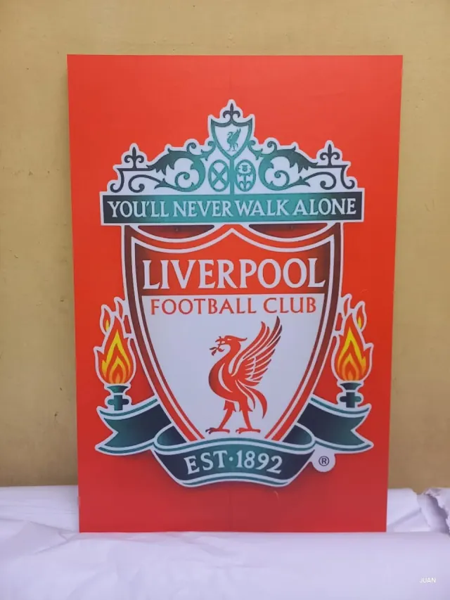 Liverpool FC: You'll Never Walk Alone – Football wall art mount by Kwanza Images