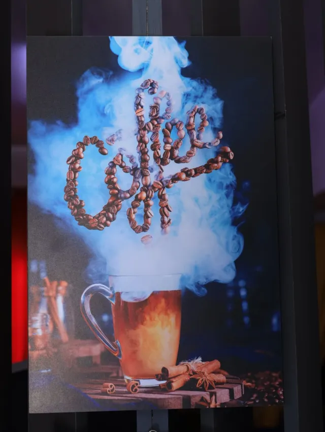 Coffee in the Steam – Décor & Lifestyle wall art mount by Kwanza Images